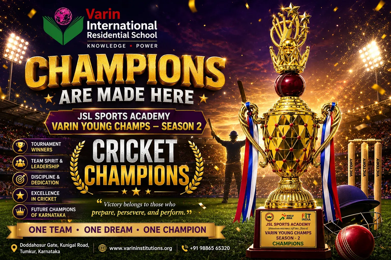 Varin champions recognition