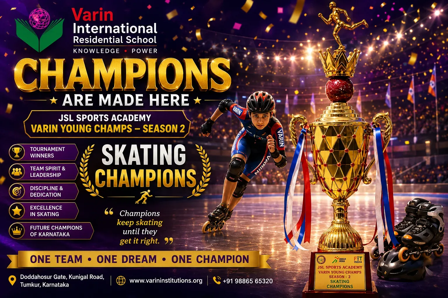 Varin champions recognition