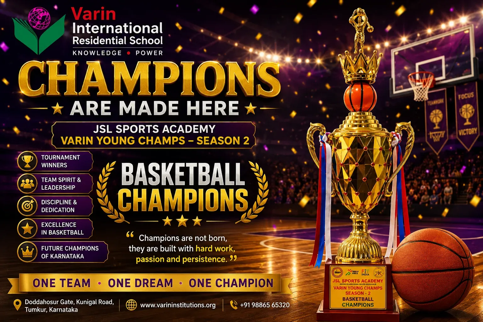 Varin champions recognition