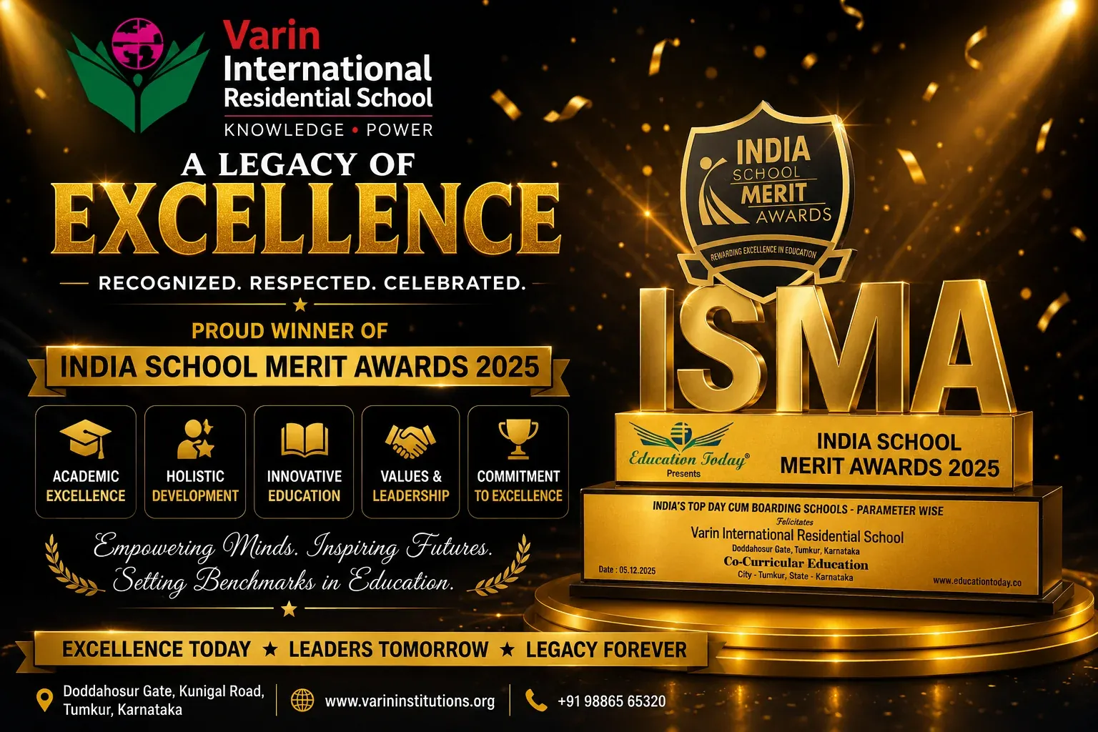 Varin excellence recognition