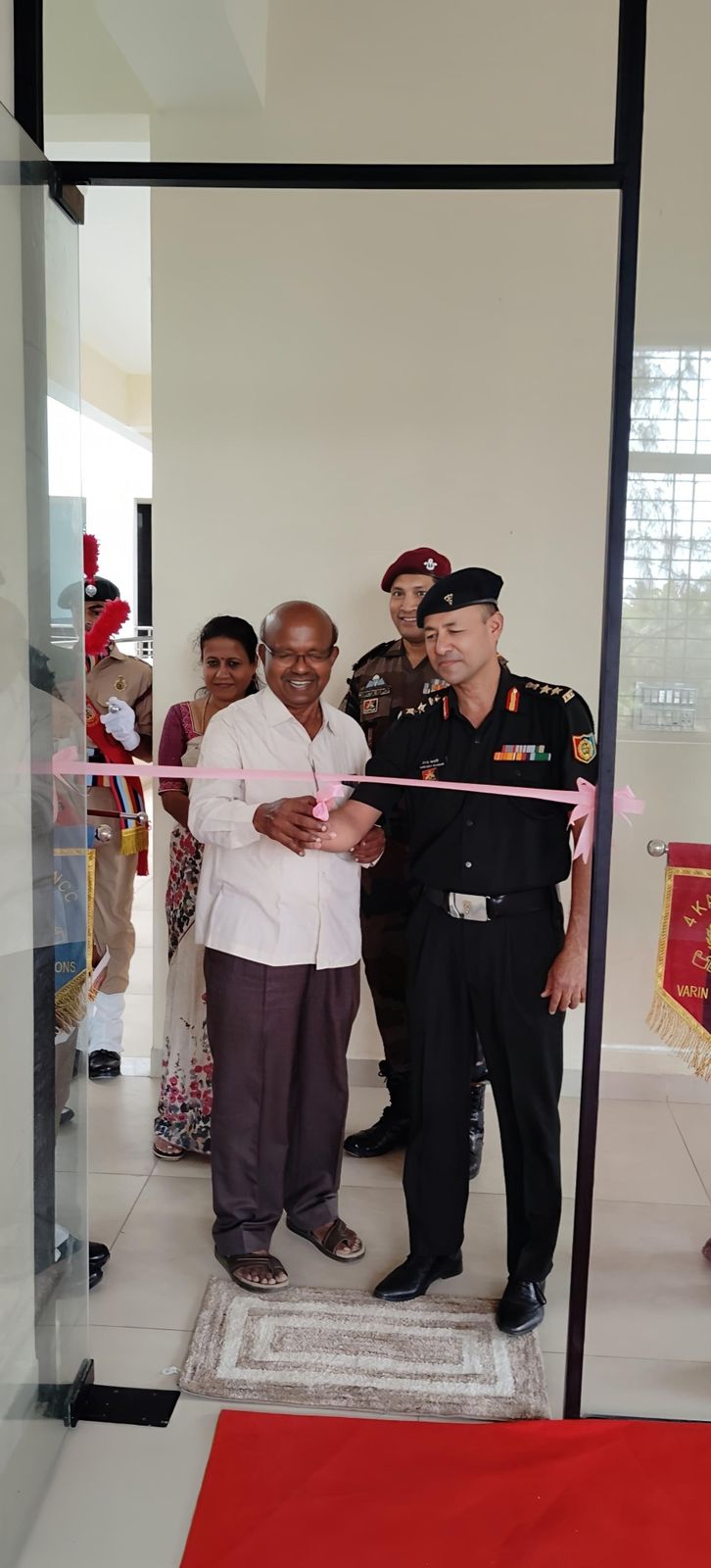 NCC inauguration ribbon cutting