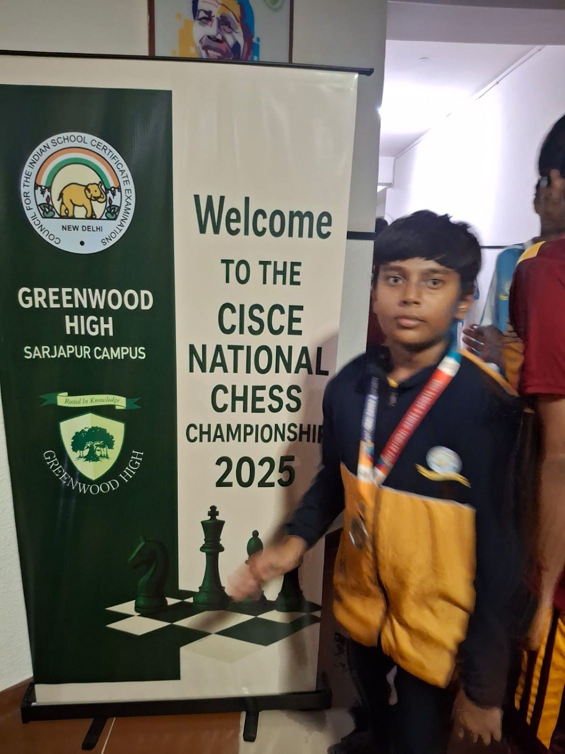 Varin student at chess championship
