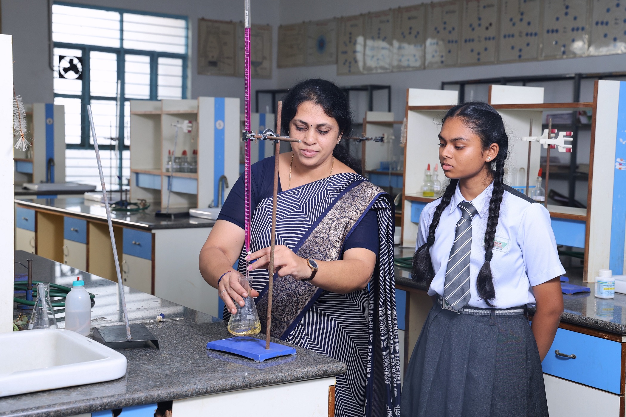 Interactive learning session